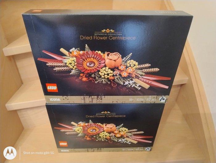 Lego Set - Icons - 2x Dried Flower Centrepiece, Kinderen en Baby's, Speelgoed | Duplo en Lego