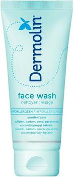 DERMOLIN FACE WASH TUBE 100 ML, Sieraden, Tassen en Uiterlijk, Uiterlijk | Gezichtsverzorging, Verzenden, Nieuw