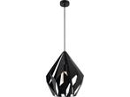 EGLO Carlton 5 Hanglamp - E27 - Ø 38,5 cm - Zwart, Verzenden, Zo goed als nieuw