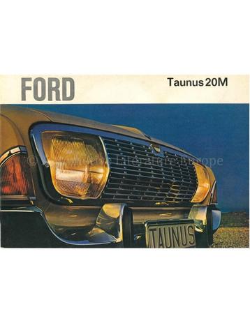 1965 FORD TAUNUS 20M BROCHURE NEDERLANDS beschikbaar voor biedingen