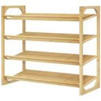 Schoenenrek Schoenenstandaard Van Bamboe 4 Niveaus Voor Maxi, Verzenden