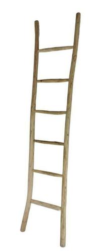 Houten decoratie ladder 200cm (Houten accessoires)