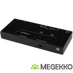 StarTech.com 2x2 HDMI matrix switch met automatische en, Computers en Software, Netwerk switches, Verzenden, Nieuw