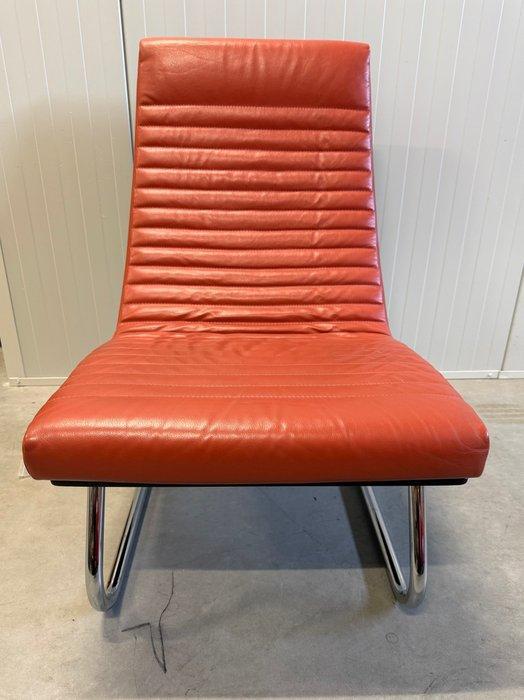 Leolux - Roy de Scheemaker - Fauteuil - Lakleer - Leolux Wah, Antiek en Kunst, Antiek | Meubels | Stoelen en Banken