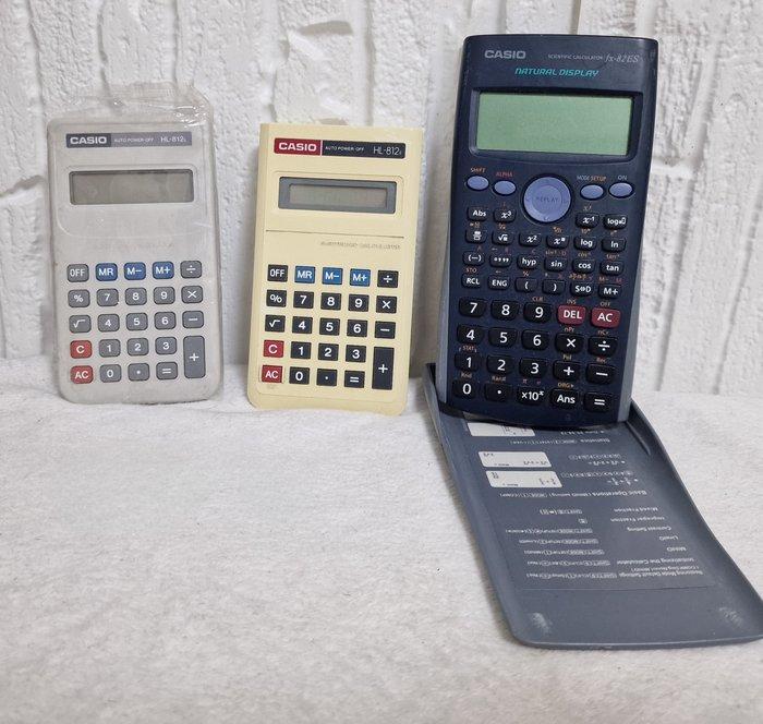 Casio 3-piece collection - FX-82ES - HL-812E - HL-812L -, Spelcomputers en Games, Spelcomputers | Overige Accessoires