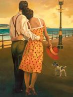 Kunstdruk Graham Reynolds - View of the bay 60x80cm, Verzenden, Nieuw