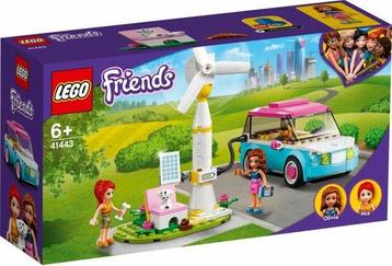 LEGO Friends Olivias Elektrische Auto - 41443 (Nieuw)