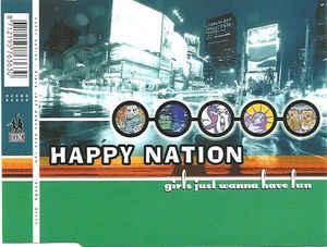 cd single - Happy Nation - Girls Just Wanna Have Fun, Cd's en Dvd's, Cd Singles, Zo goed als nieuw, Verzenden