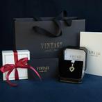 Gouden vintage klavertje vier hanger 14 krt, Ophalen of Verzenden, Nieuw