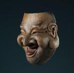 Monnik Masker, Noh-theater - Hout - Japan - Meiji periode