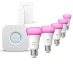 Philips Hue White and Color Starterset + E27 Duo pack, 1100l
