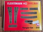 Fleischmann H0 - 6191 + 6195 + 6414 - Modeltreinsporen (3) -, Hobby en Vrije tijd, Nieuw