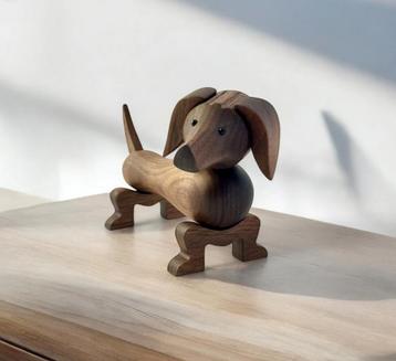 Teckel - Tekkel - Hout - Gratis Verzending! beschikbaar voor biedingen