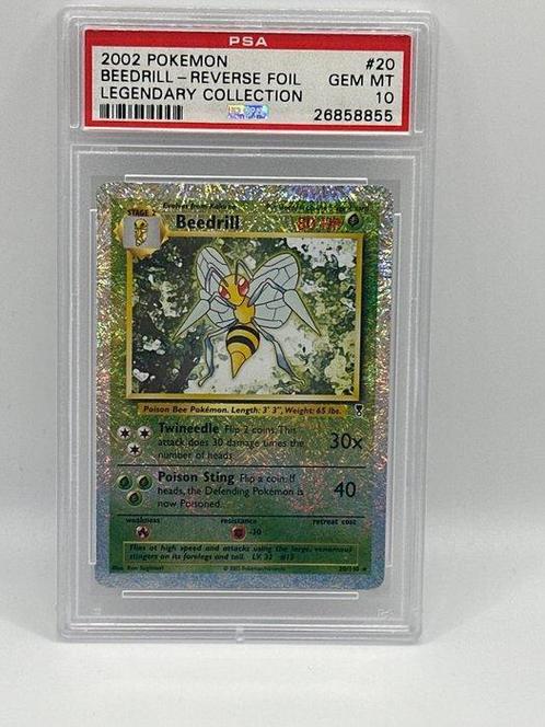 Pokémon - 1 Graded card - legendary collection reverse, Hobby en Vrije tijd, Verzamelkaartspellen | Pokémon