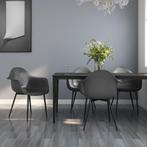 Eetkamerstoelen Grijs - 4 Stuks - Nu met 35% Korting! OP=OP, Huis en Inrichting, Stoelen, Nieuw, Ophalen of Verzenden, Vier, Minimalistisch