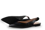 Manfield Slingbacks in maat 40 Zwart | 10% korting, Verzenden, Zwart, Manfield, Gedragen