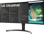 35 LG UltraWide 35WN75CP-B Curved/QHD/DP/2xHDMI/VA, Nieuw, Ophalen of Verzenden