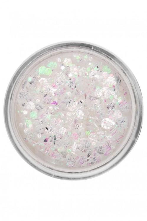 PXP Pressed Chunky Glitter Creme Iceberg White 10ml, Hobby en Vrije tijd, Feestartikelen, Nieuw, Verzenden