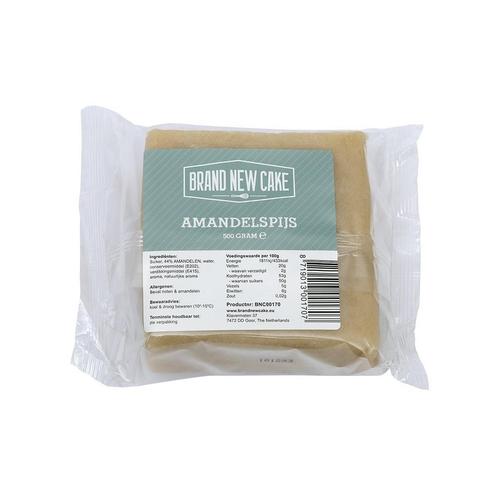 BrandNewCake Amandelspijs 500 gram, Hobby en Vrije tijd, Taarten en Cupcakes maken, Nieuw, Verzenden