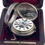 Vintage Silver Robert Hull Pocket Watch - Portuguese Masonry, Sieraden, Tassen en Uiterlijk, Horloges | Heren, Nieuw