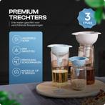 Trechters set 3-delig met Filter, Verzenden, Nieuw