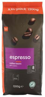 HEMA Koffiebonen espresso - 1.2 kg, Diversen, Levensmiddelen, Verzenden