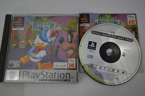 Donald Duck - Quack Attack?! - Platinum (PS1 PAL), Spelcomputers en Games, Games | Sony PlayStation 1, Zo goed als nieuw, Verzenden