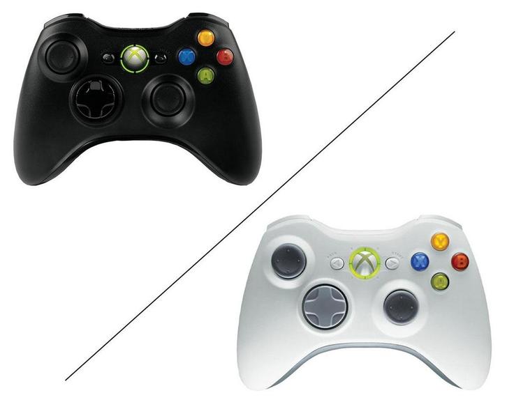 Xbox 360 Controller - Origineel Microsoft - Wireless - Zwart, Spelcomputers en Games, Spelcomputers | Xbox | Accessoires, Zo goed als nieuw
