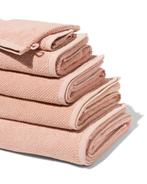 HEMA Handdoeken tweedekans recycled katoen lichtroze, Verzenden, Nieuw