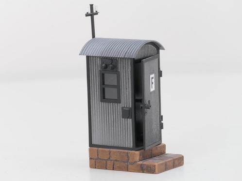 POLA 330916 Streckenwärter-Telefonbude gebouwd model, Hobby en Vrije tijd, Modelbouw | Figuren en Diorama's, Gebruikt, Ophalen of Verzenden