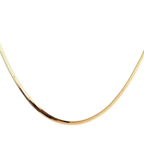 Ketting - 14 karaat Geel goud, Sieraden, Tassen en Uiterlijk, Antieke sieraden