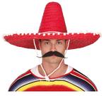 Sombrero Rood 60cm, Hobby en Vrije tijd, Verzenden, Nieuw