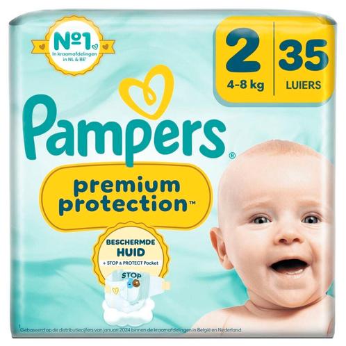 Pampers Premium Protection Maat 2 Luiers, Kinderen en Baby's, Overige Kinderen en Baby's, Nieuw, Verzenden