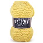DROPS Karisma Uni Colour - 79 limoengeel - Wol Garen, Hobby en Vrije tijd, Breien en Haken, Ophalen of Verzenden, Nieuw