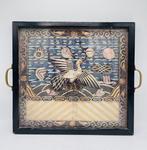 Borduurwerk - 37 cm - 31 cm - Mandarijn zijde ranginsigne, Antiek en Kunst