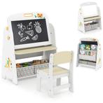 LIVSK 4-in-1 Kindertafel met Stoel - Magnetisch Whiteboard e, Kinderen en Baby's, Verzenden, Nieuw