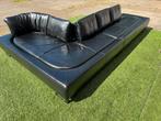 De Sede DS-165 bank zwart leer design hoekbank draaibaar, Design, Hoekbank, Vierpersoons of meer, Leer
