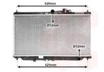 RADIATOR VOOR HONDA ACCORD 1989-1994 19010PT1003, Ophalen of Verzenden, Nieuw