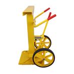 Trailersteun, draagvermogen 40 ton  -  Gele stalen, Verzenden