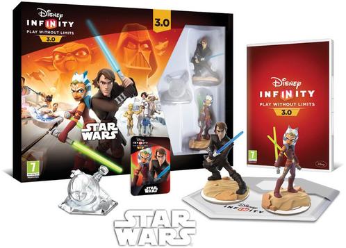 Disney Infinity 3.0 Star Wars Starter Pack (Nintendo Wii U), Spelcomputers en Games, Games | Nintendo Wii U, Gebruikt, Vanaf 3 jaar