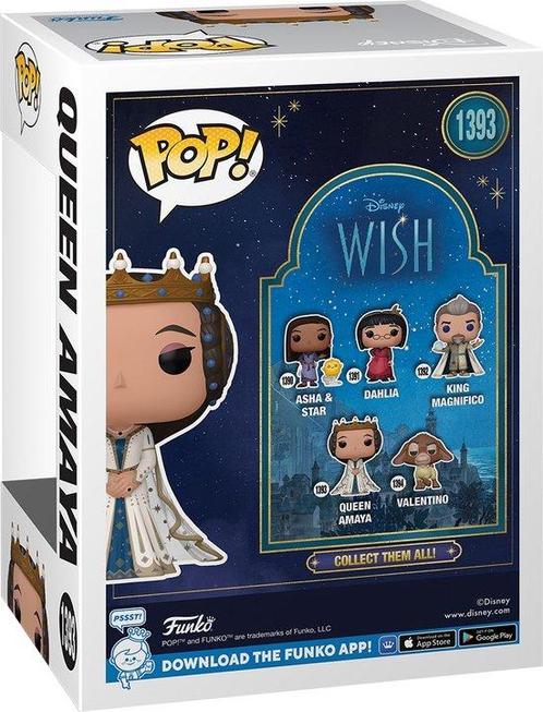 Funko Pop #1393 Disney: WISH - Queen Amaya, Kinderen en Baby's, Speelgoed | Overig, Verzenden