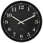 Wandklok NE3319ZW, Huis en Inrichting, Woonaccessoires | Klokken, Verzenden, Nieuw