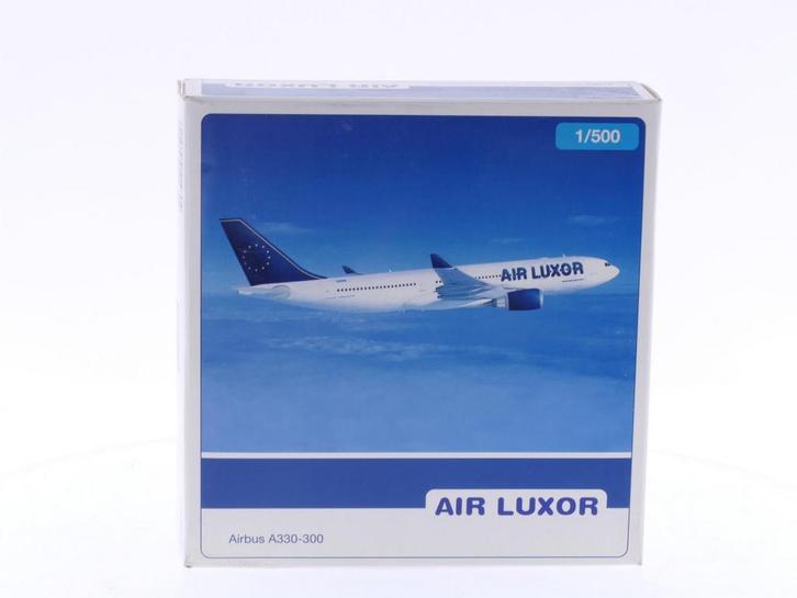 Schaal 1:500 Herpa 514804 Air Luxor - Airbus A330-300 Reg..., Hobby en Vrije tijd, Modelbouw | Vliegtuigen en Helikopters, Gebruikt