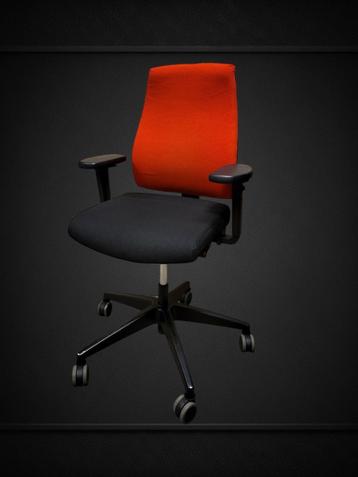 Zwart-rode bureaustoelen