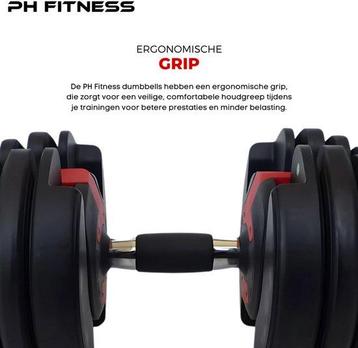 Verstelbare Dumbell 24KG - PRIJS PER STUK - Smart Dumbbells beschikbaar voor biedingen