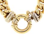 Gouden collier gourmet met siersluiting 47 cm 14 krt, Ophalen of Verzenden, Nieuw