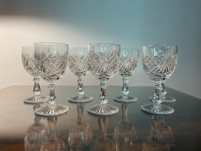 Val Saint Lambert - Tafelservies (7) - Edie, maat Thomas, Antiek en Kunst, Antiek | Glas en Kristal