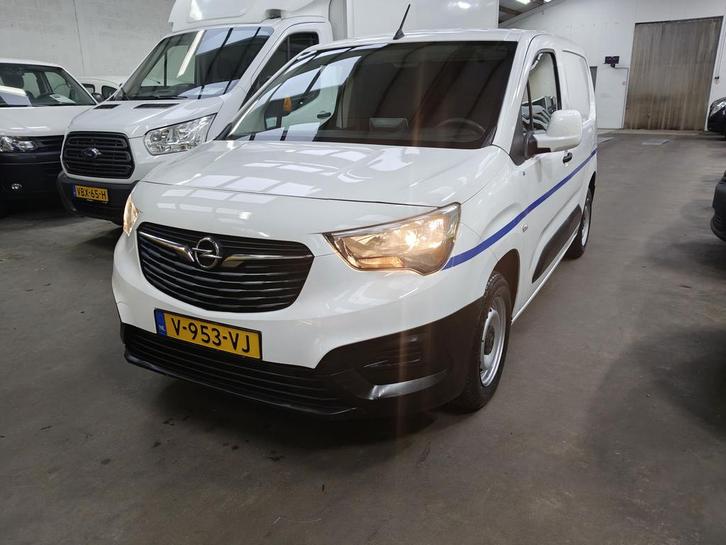 Opel Combo 1.6D L1H1 Edition, Auto's, Bestelauto's, Dealer onderhouden, Lease, Zwart, Handgeschakeld, Wit, Financial lease, Stof