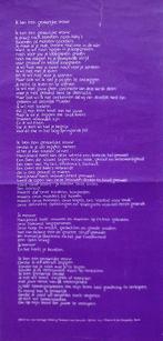 vintage affiche - Gedicht van Joan Cavanagh (lijst optie), Verzamelen, Verzenden, Nieuw, Overige onderwerpen, Met lijst
