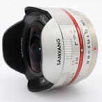 Samyang 7,5mm F/3.5 Fisheye MFT zilver | Tweedehands, Verzenden, Gebruikt